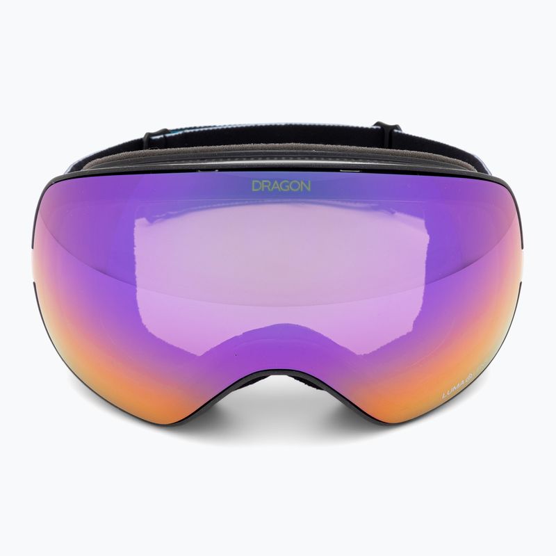 Ochelari de schi DRAGON X2S black pearl/lumalens purple ion/amber 3