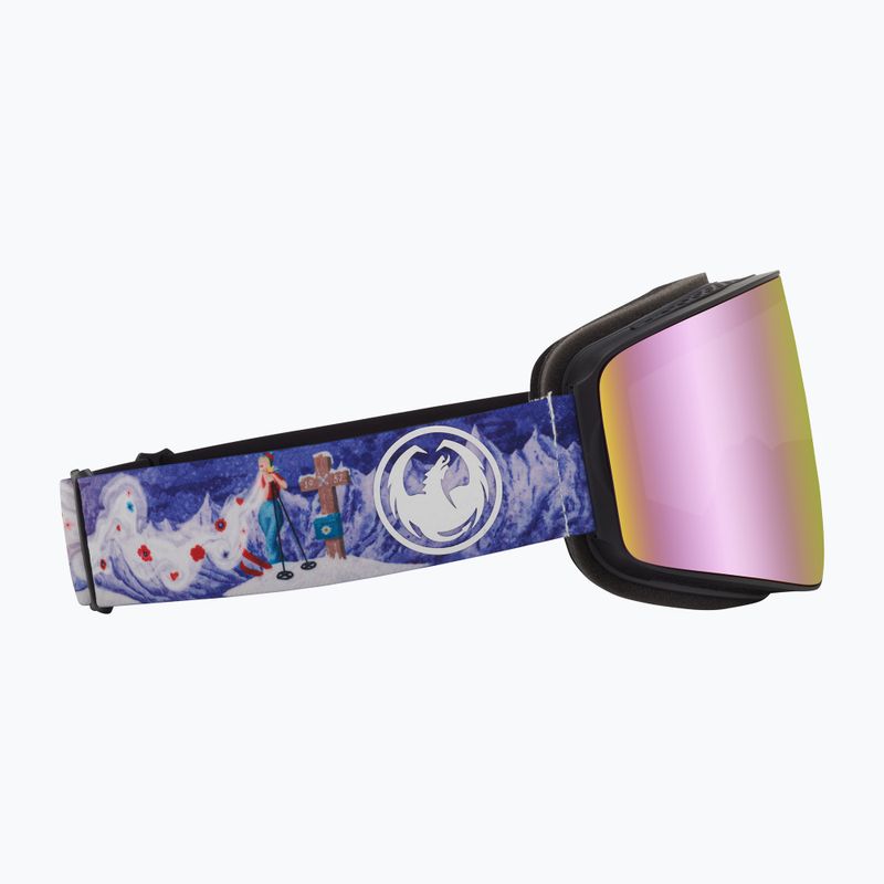 Dragon PXV Dennis Renalter ochelari de schi roz 38280/6534232 10