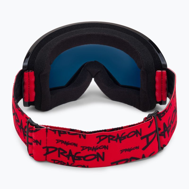 Ochelari de schi Dragon DX3 OTG Tag roșu 3