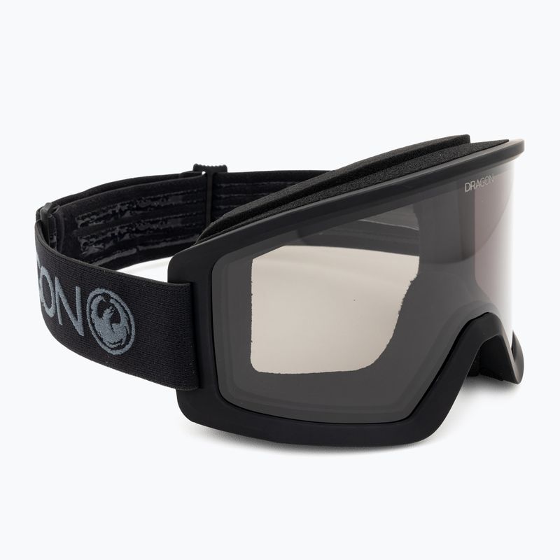 Ochelari de schi DRAGON DX3 L OTG blackout/lumalens fum închis