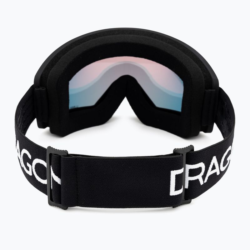 Ochelari de schi DRAGON DX3 L OTG negru/lumalens roșu ionic 3
