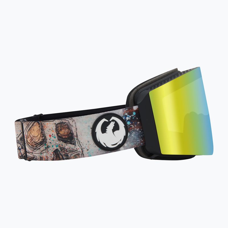 Ochelari de schi DRAGON RVX MAG OTG bryan iguchi signature/lumalens gold ion/violet 8