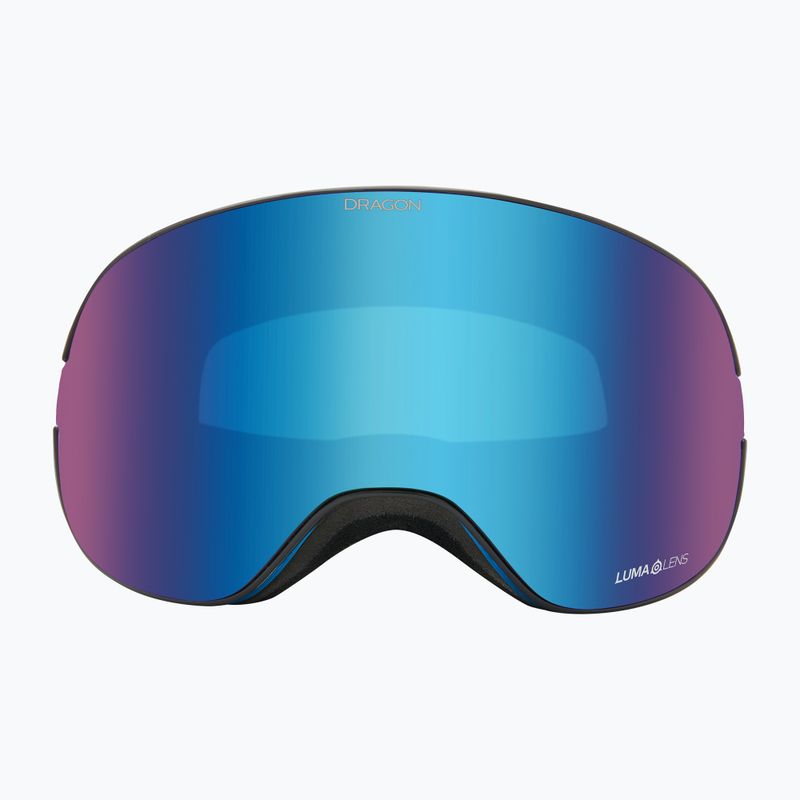 Ochelari de schi DRAGON X2 icon blue/lumalens blue ion/amber albastru/amber 7