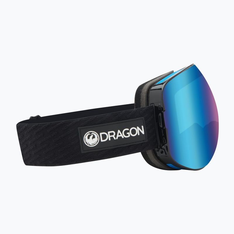 Ochelari de schi DRAGON X2 icon blue/lumalens blue ion/amber albastru/amber 8