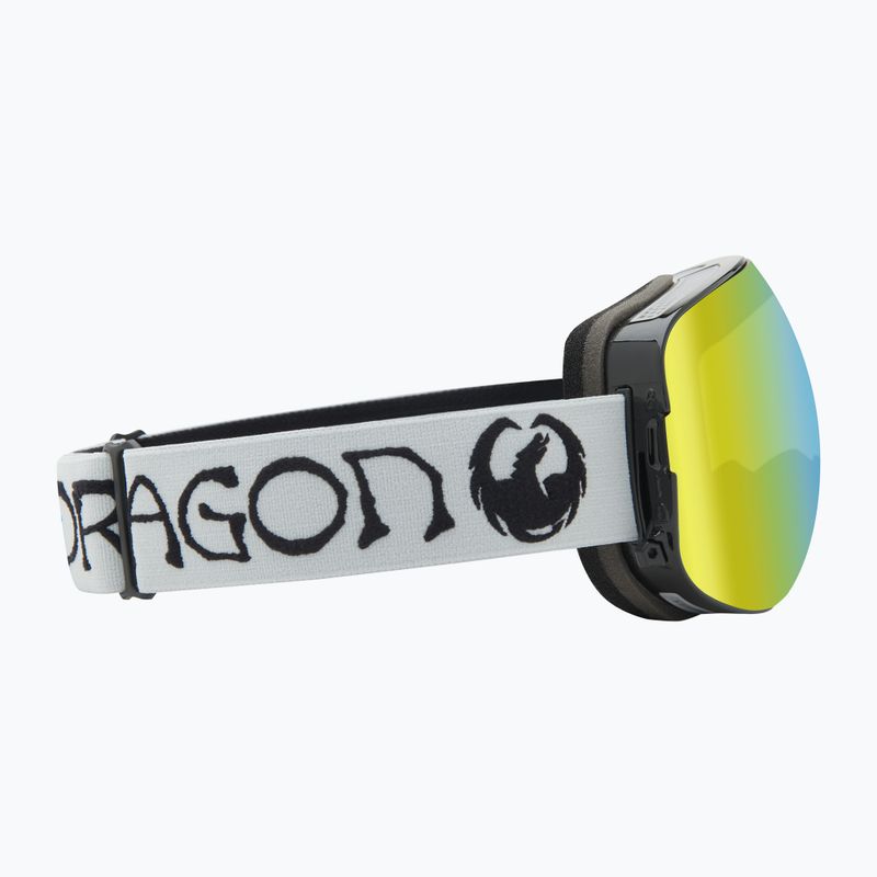 Ochelari de schi DRAGON X2 classic gri/lumalens gold ion/ambru 8