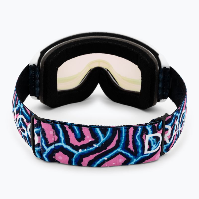 Ochelari de schi DRAGON DXT OTG reef/lumalens ion roz