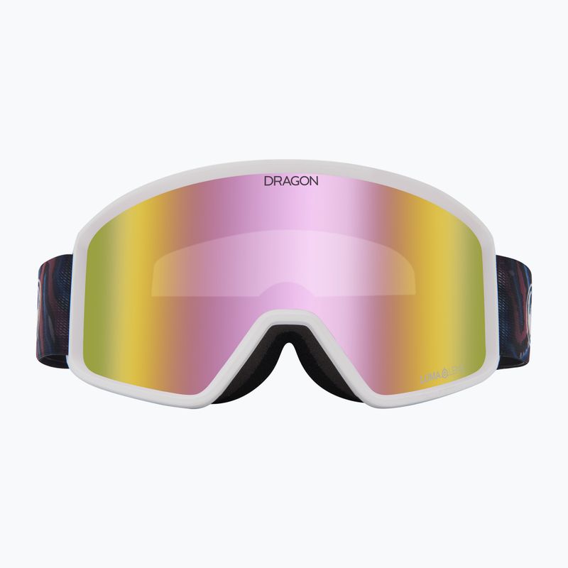 Ochelari de schi DRAGON DXT OTG reef/lumalens ion roz