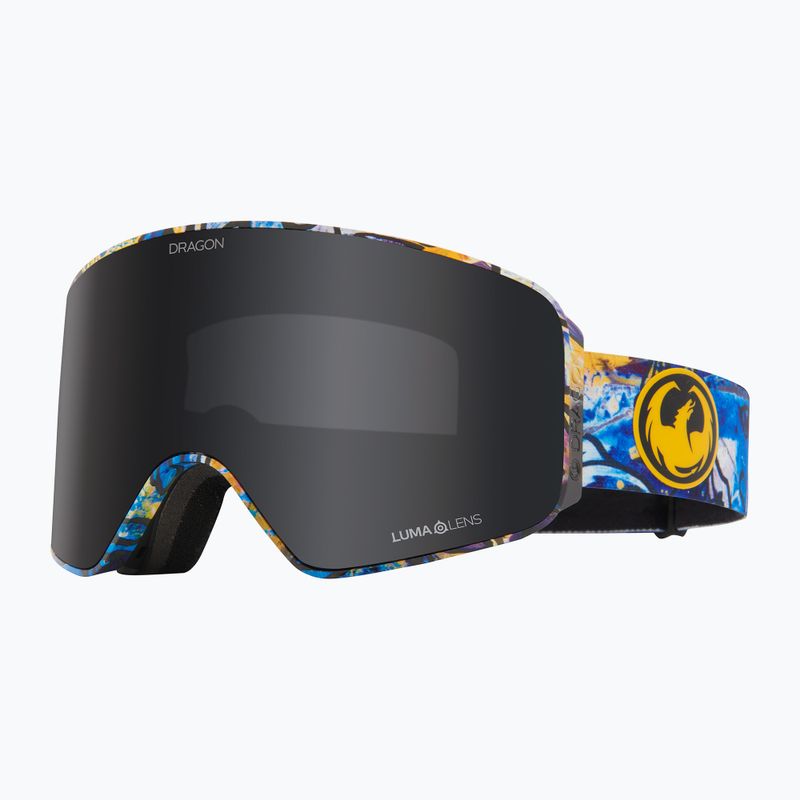 Ochelari de schi DRAGON NFX MAG OTG chris benchetler24/lumalens dark smoke+lumalens flash blue 6