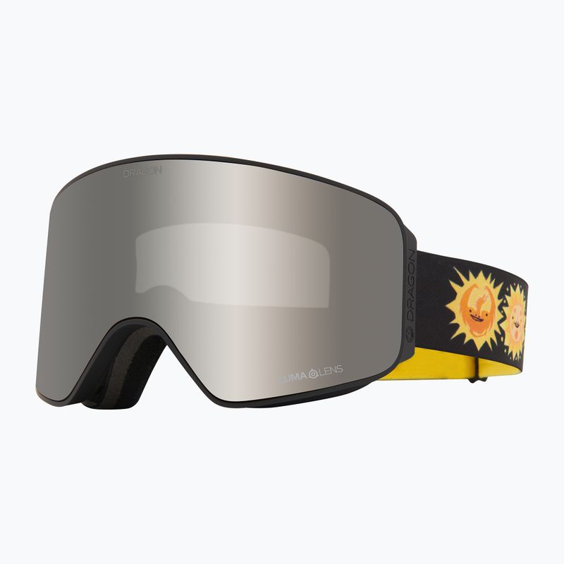 Ochelari de schi DRAGON NFX MAG OTG danny davis/lumalens silver ion+lumalens dark smoke 6