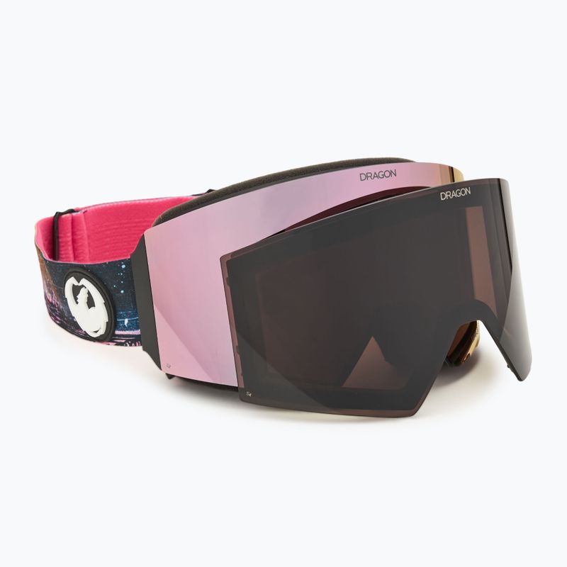 Ochelari de schi DRAGON RVX MAG OTG bryan iguchi24/lumalens rose gold ion+midnight