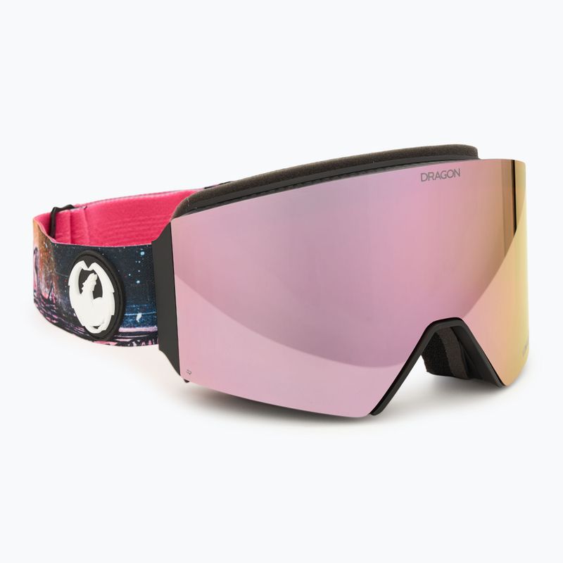 Ochelari de schi DRAGON RVX MAG OTG bryan iguchi24/lumalens rose gold ion+midnight 2