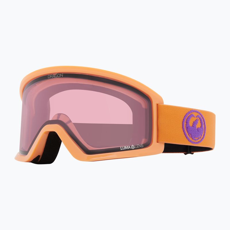 Ochelari de schi DRAGON DX3 OTG apricot/lumalens light rose 5