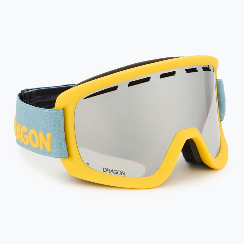 Ochelari de schi DRAGON D1 OTG elemental/lumalens silver ion+lumalens amber 2