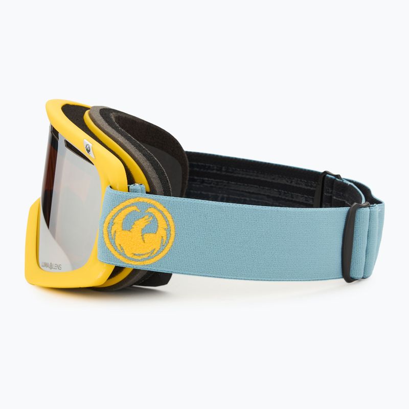 Ochelari de schi DRAGON D1 OTG elemental/lumalens silver ion+lumalens amber 5