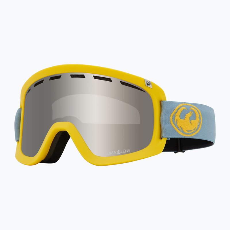 Ochelari de schi DRAGON D1 OTG elemental/lumalens silver ion+lumalens amber 6