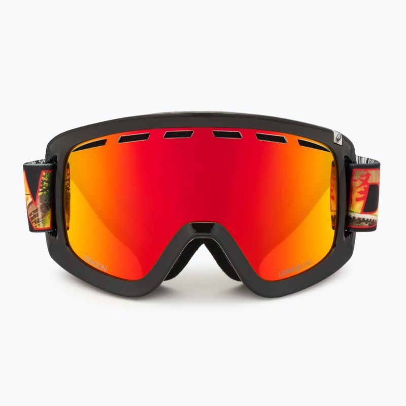 Ochelari de schi DRAGON D1 OTG klash/lumalens red ion+lumalens rose 3