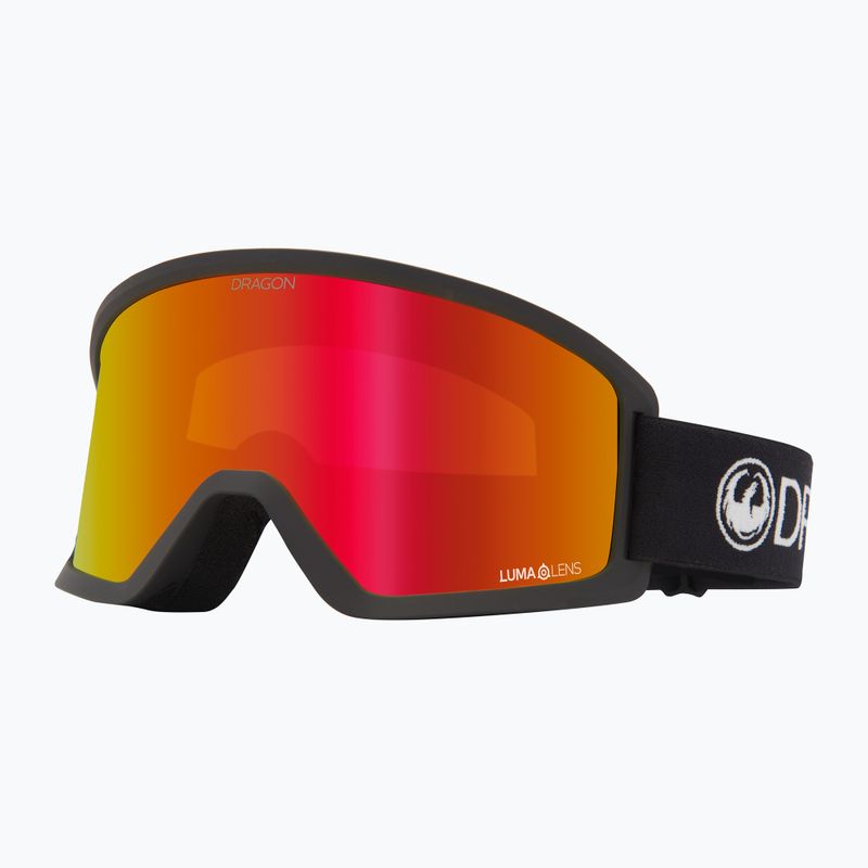 Ochelari de schi DRAGON DXT OTG black/lumalens red ion