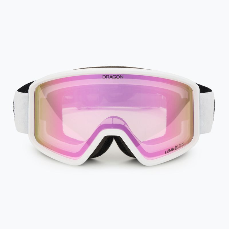Ochelari de schi DRAGON DXT OTG white/lumalens pink ion 2