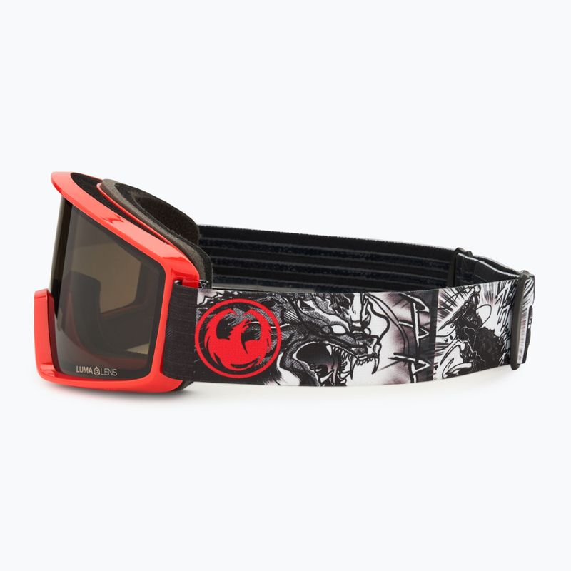 Ochelari de schi DRAGON DXT OTG manga/lumalens dark smoke 4