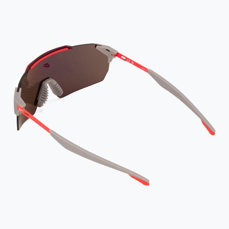 Ochelari de soare Nike Limitless Shield college grey/orange mirror 2