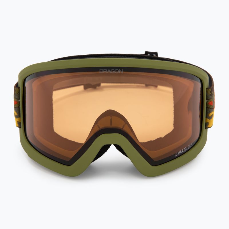Ochelari de schi DRAGON DX3 L OTG leafy camo/lumalens amber 2