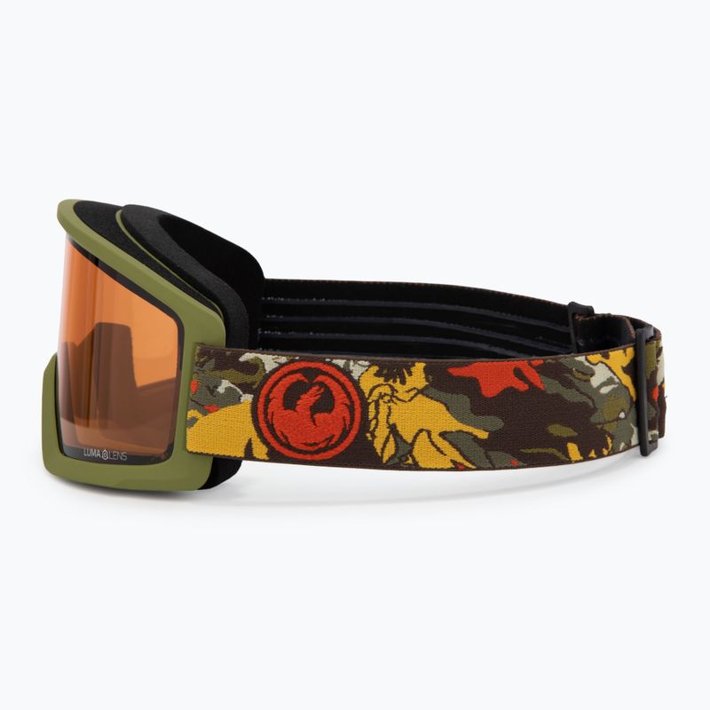 Ochelari de schi DRAGON DX3 L OTG leafy camo/lumalens amber 4