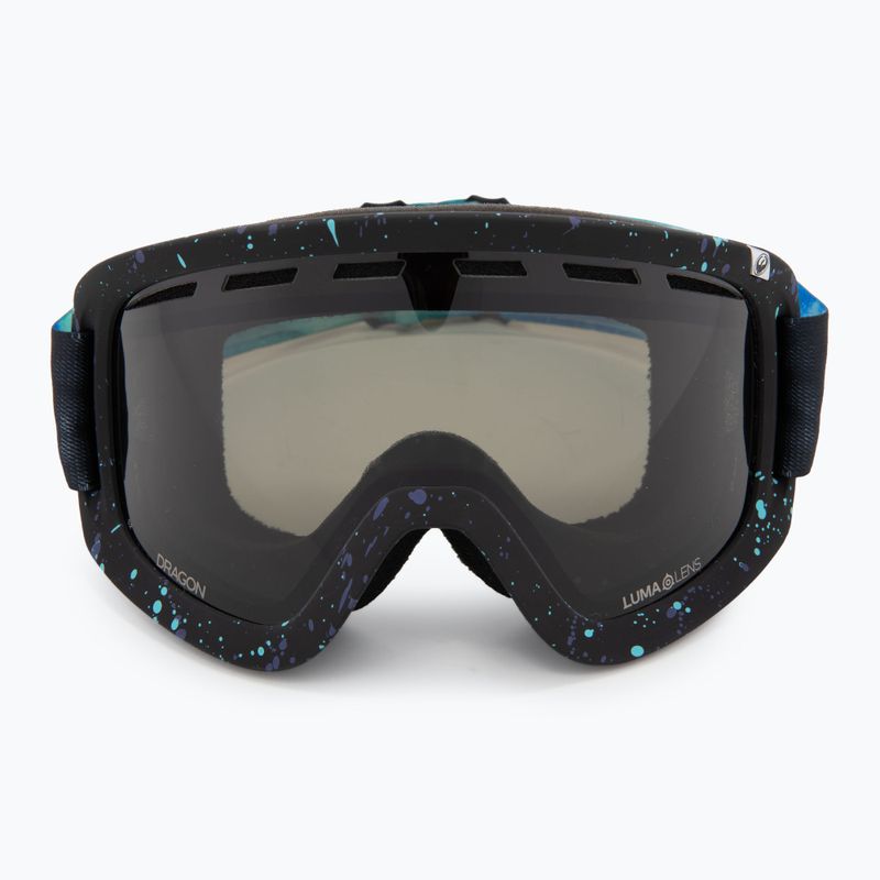 Ochelari de schi DRAGON D1 OTG rattle can/lumalens dark smoke/lumalens flash blue 3