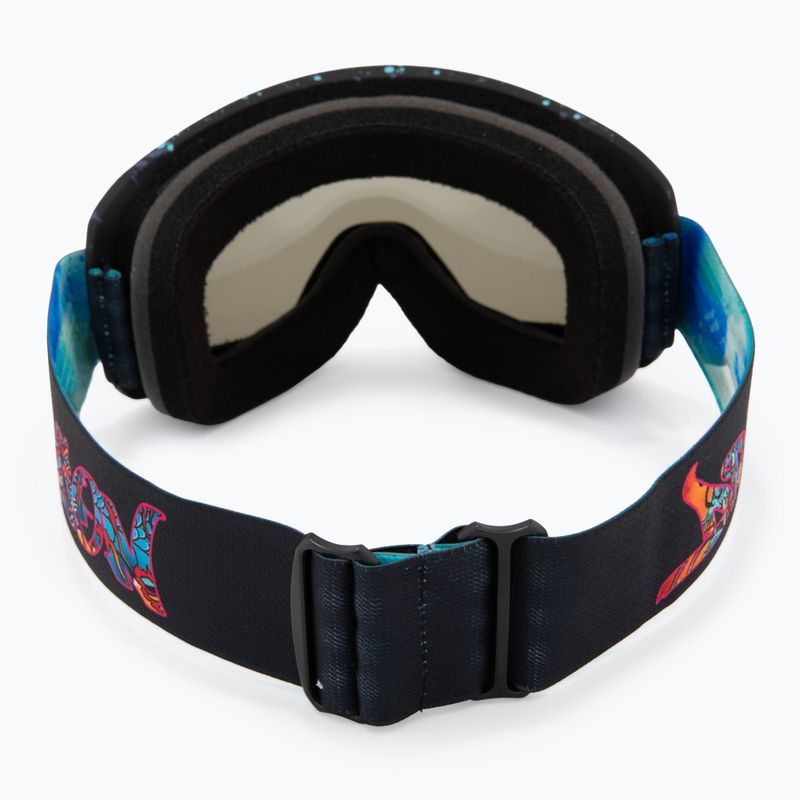 Ochelari de schi DRAGON D1 OTG rattle can/lumalens dark smoke/lumalens flash blue 4