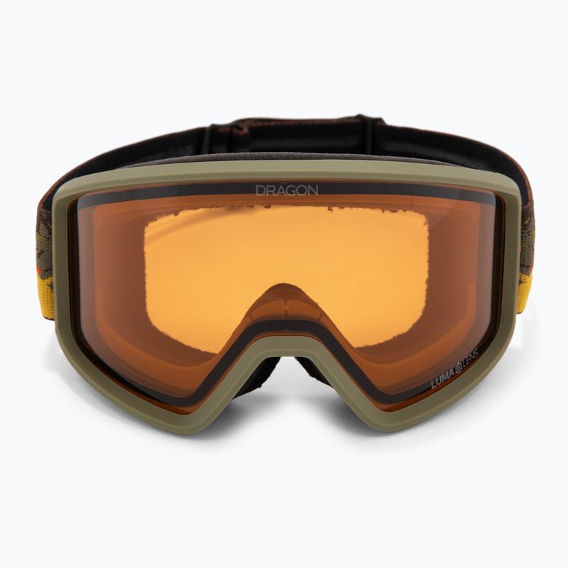 Ochelari de schi DRAGON DXT OTG leafy camo/lumalens amber 2
