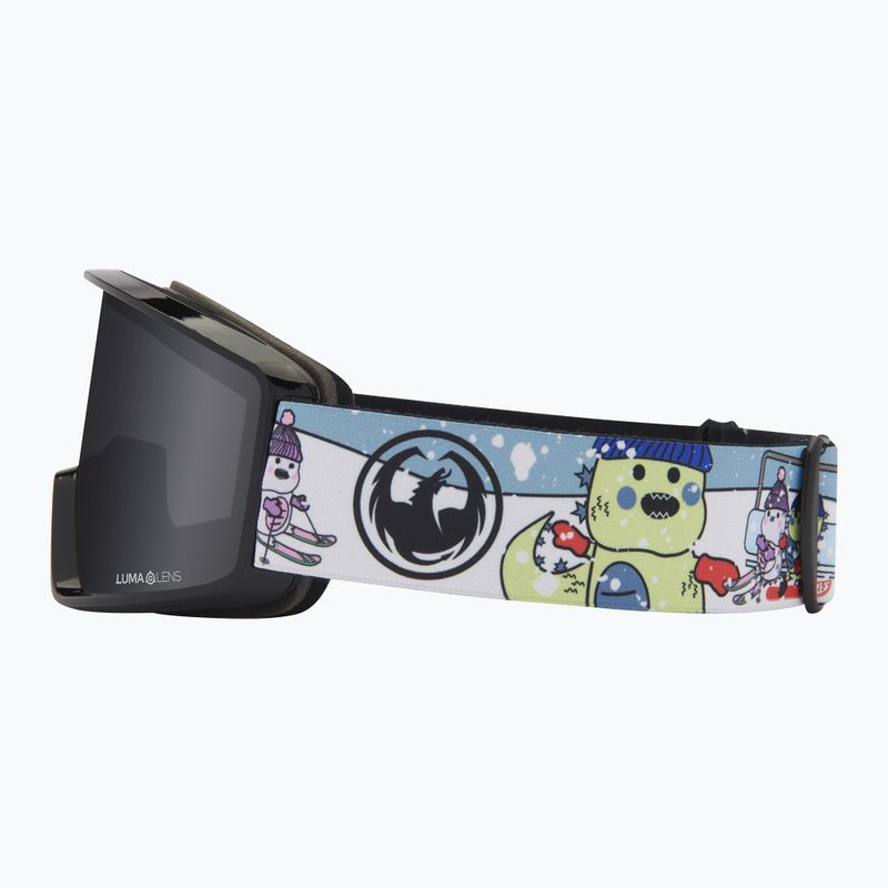 Ochelari de schi DRAGON DXT OTG powday/lumalens dark smoke 3