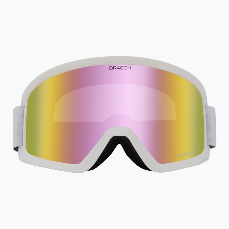 Ochelari de schi DRAGON DX3 OTG white/lumalens pink ion 2