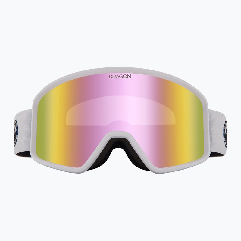 Ochelari de schi DRAGON DX3 OTG white/lumalens pink ion 5
