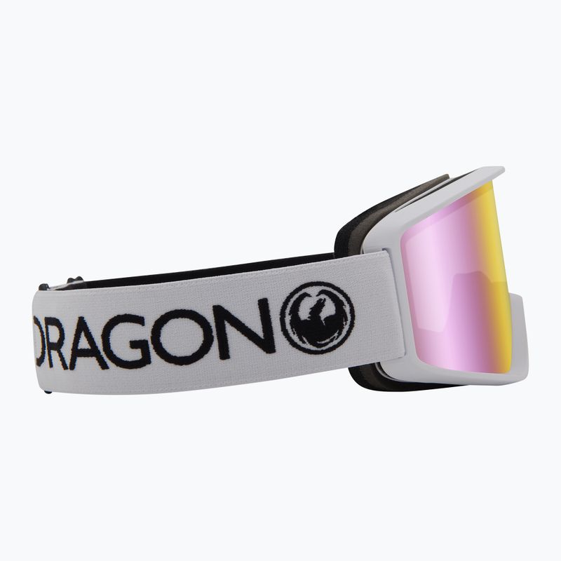 Ochelari de schi DRAGON DX3 OTG white/lumalens pink ion 7