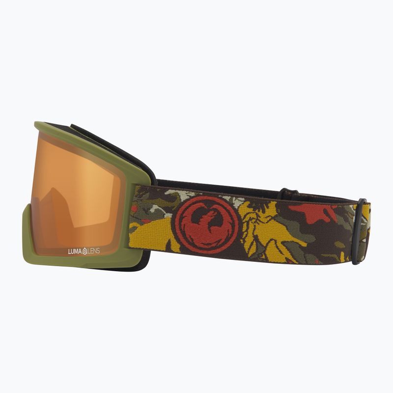 Ochelari de schi DRAGON DX3 OTG leafy camo/lumalens amber 3