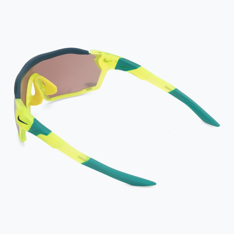 Ochelari de soare Nike Show X Rush matte volt/chrome mirror 2