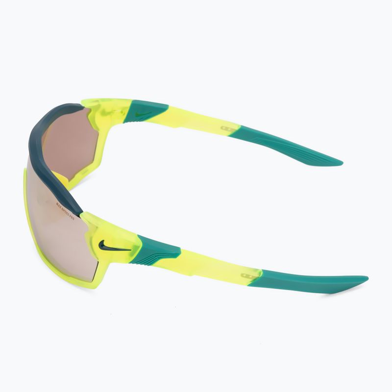 Ochelari de soare Nike Show X Rush matte volt/chrome mirror 4