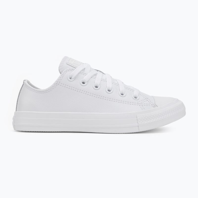 Încălțăminte Converse Chuck Taylor All Star Leather White Mono 2