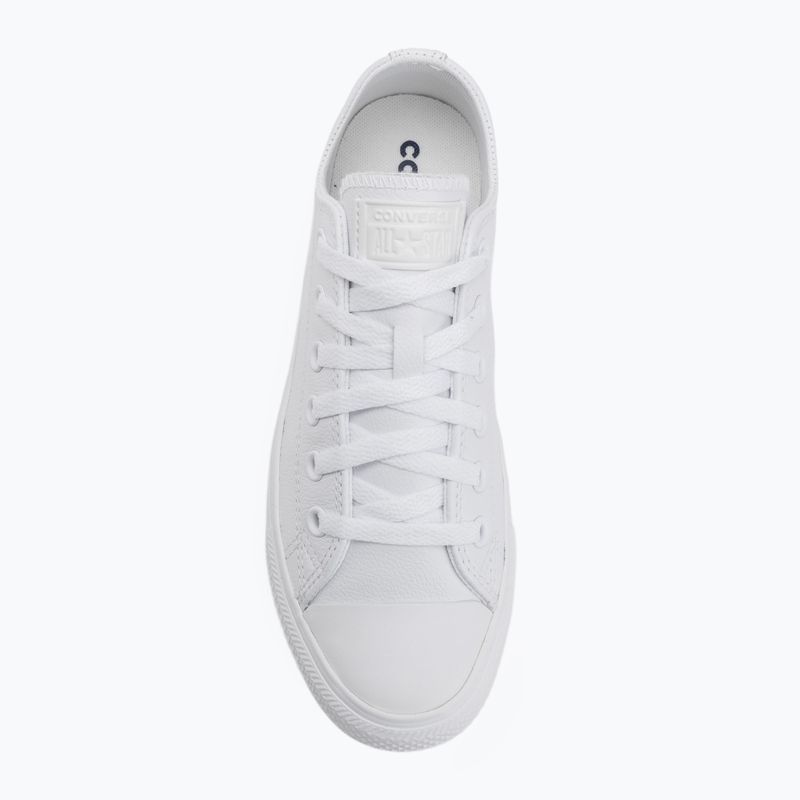 Încălțăminte Converse Chuck Taylor All Star Leather White Mono 5