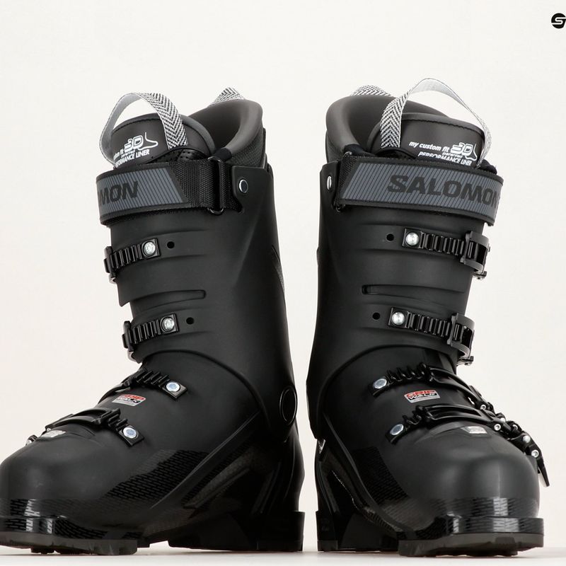 Bocanci de schi pentru bărbați Salomon S Pro MV 100 negru/titan met./belle 13