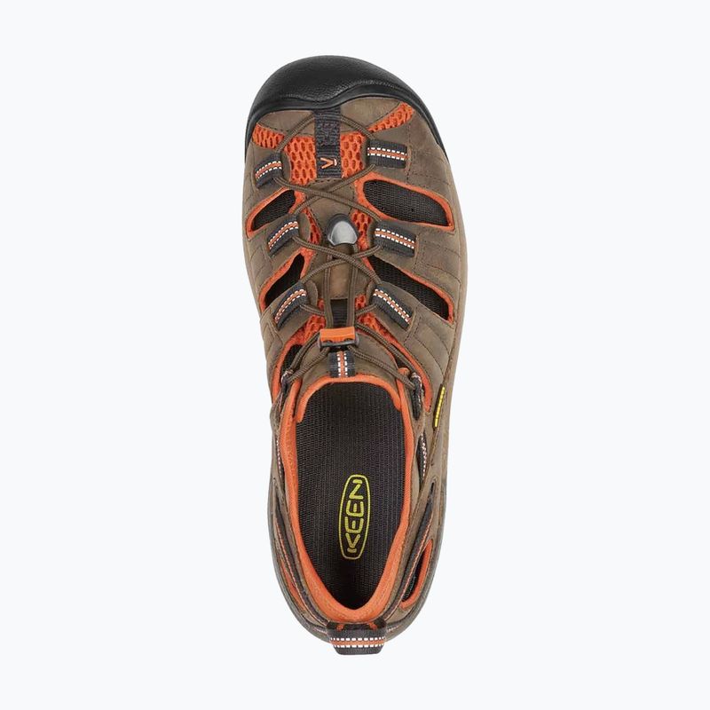 Sandale pentru bărbați KEEN Arroyo II black olive/bombay brown 5