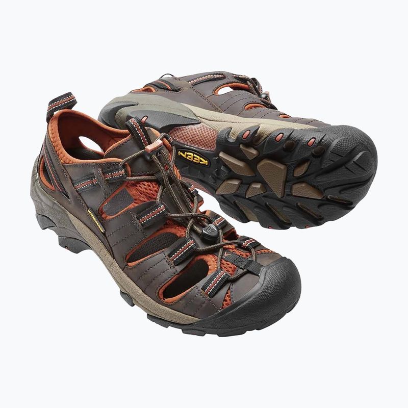 Sandale pentru bărbați KEEN Arroyo II black olive/bombay brown 7