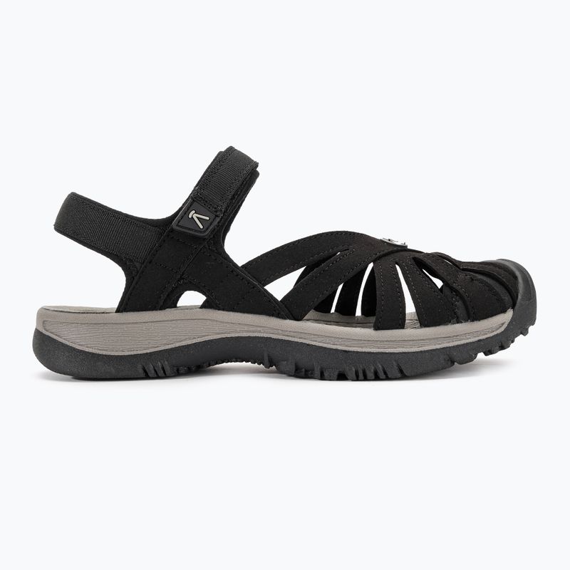 Sandale de trekking pentru femei KEEN Rose black/neutral gray 2