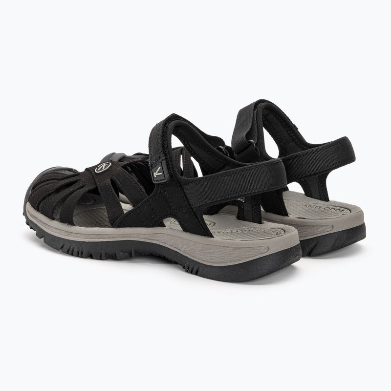 Sandale de trekking pentru femei KEEN Rose black/neutral gray 3