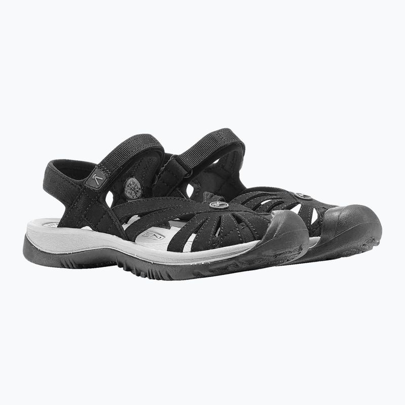 Sandale de trekking pentru femei KEEN Rose black/neutral gray 8