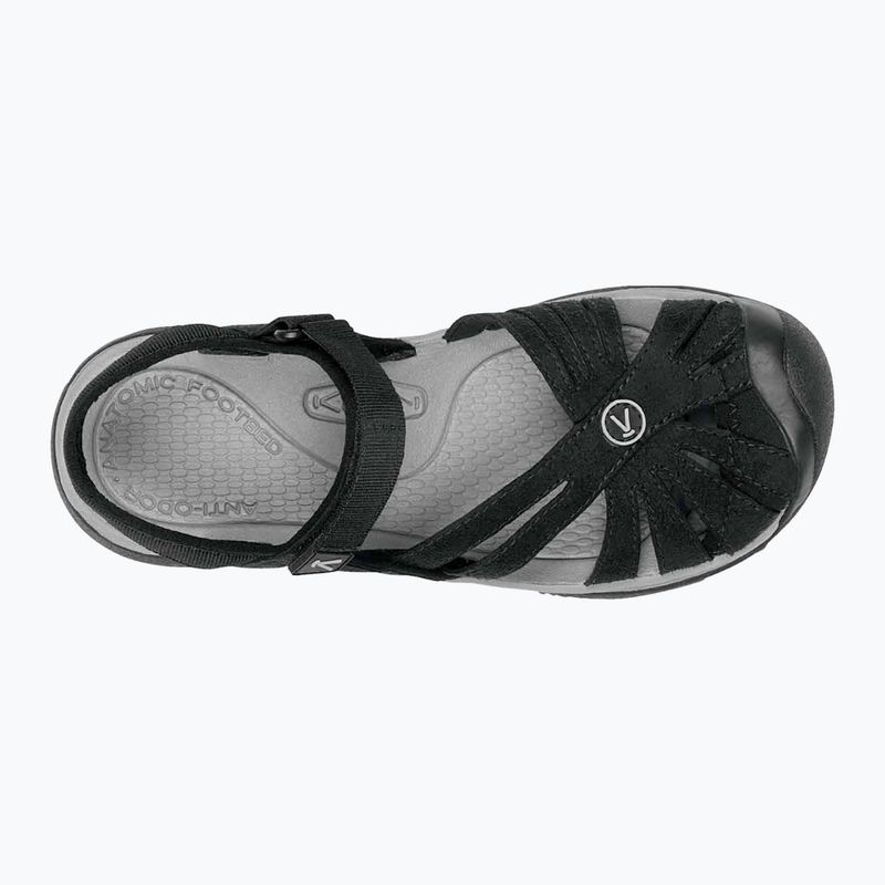 Sandale de trekking pentru femei KEEN Rose black/neutral gray 11