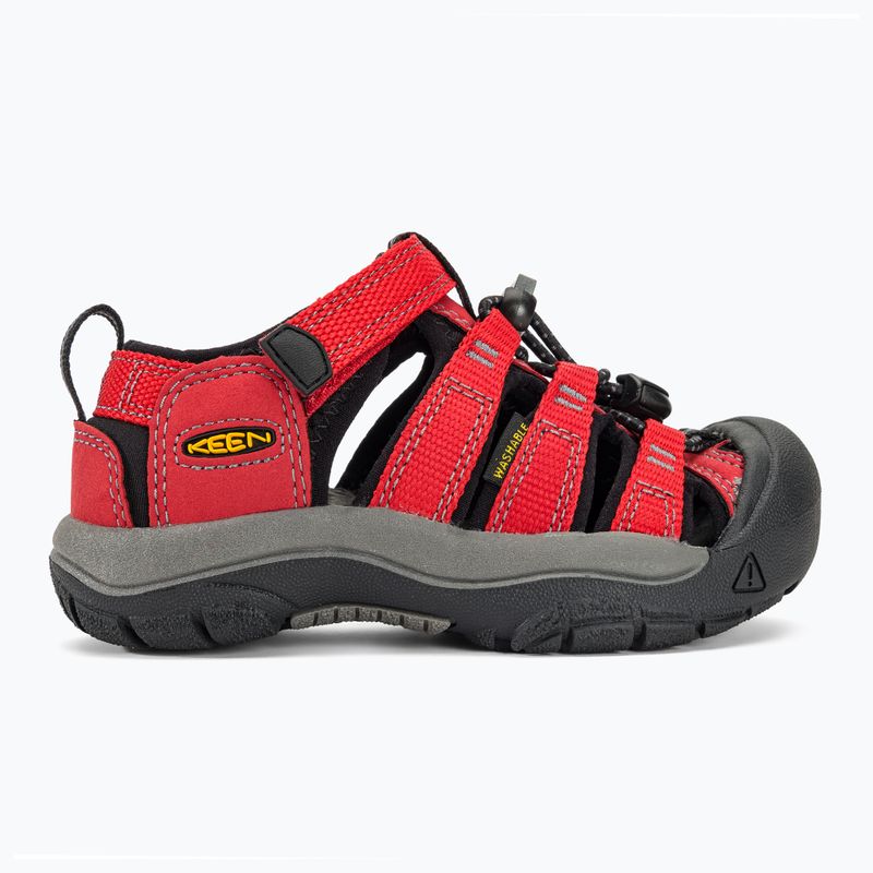Sandale pentru copii KEEN Newport H2 ribbon red/gargoyle 2
