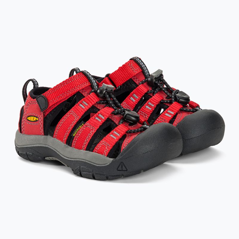 Sandale pentru copii KEEN Newport H2 ribbon red/gargoyle 4