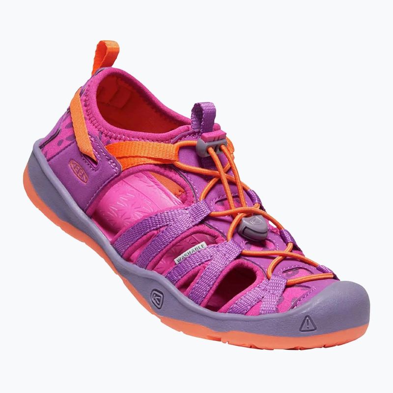 Sandale de trekking pentru copii KEEN Moxie purple wine/nasturtium