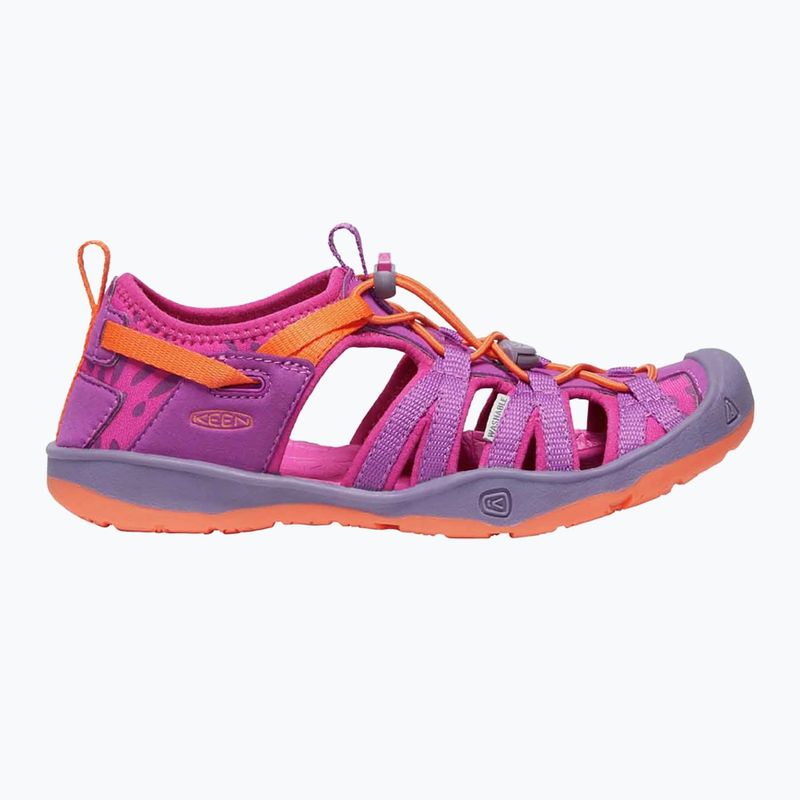 Sandale de trekking pentru copii KEEN Moxie purple wine/nasturtium
