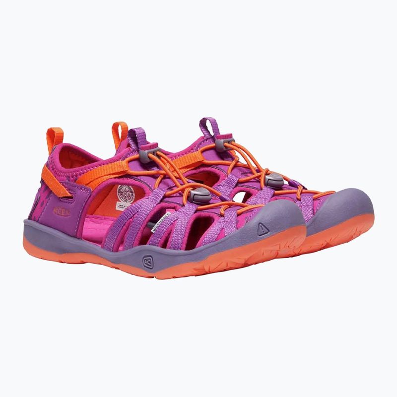 Sandale de trekking pentru copii KEEN Moxie purple wine/nasturtium